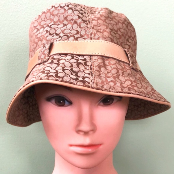 COACH Light Brown Hat - Picture 1 of 12